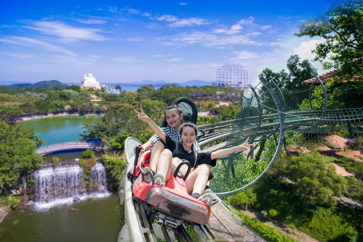 Vô vàn trò chơi thú vị tại Hồ Mây Park