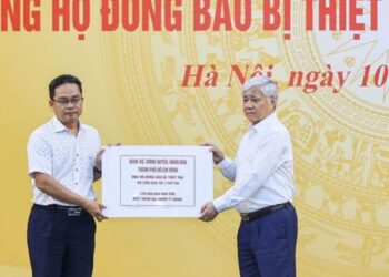 Cách tra cứu sao kê của MTTQ Việt Nam ủng hộ thiệt hại do siêu bão số 3 gây ra